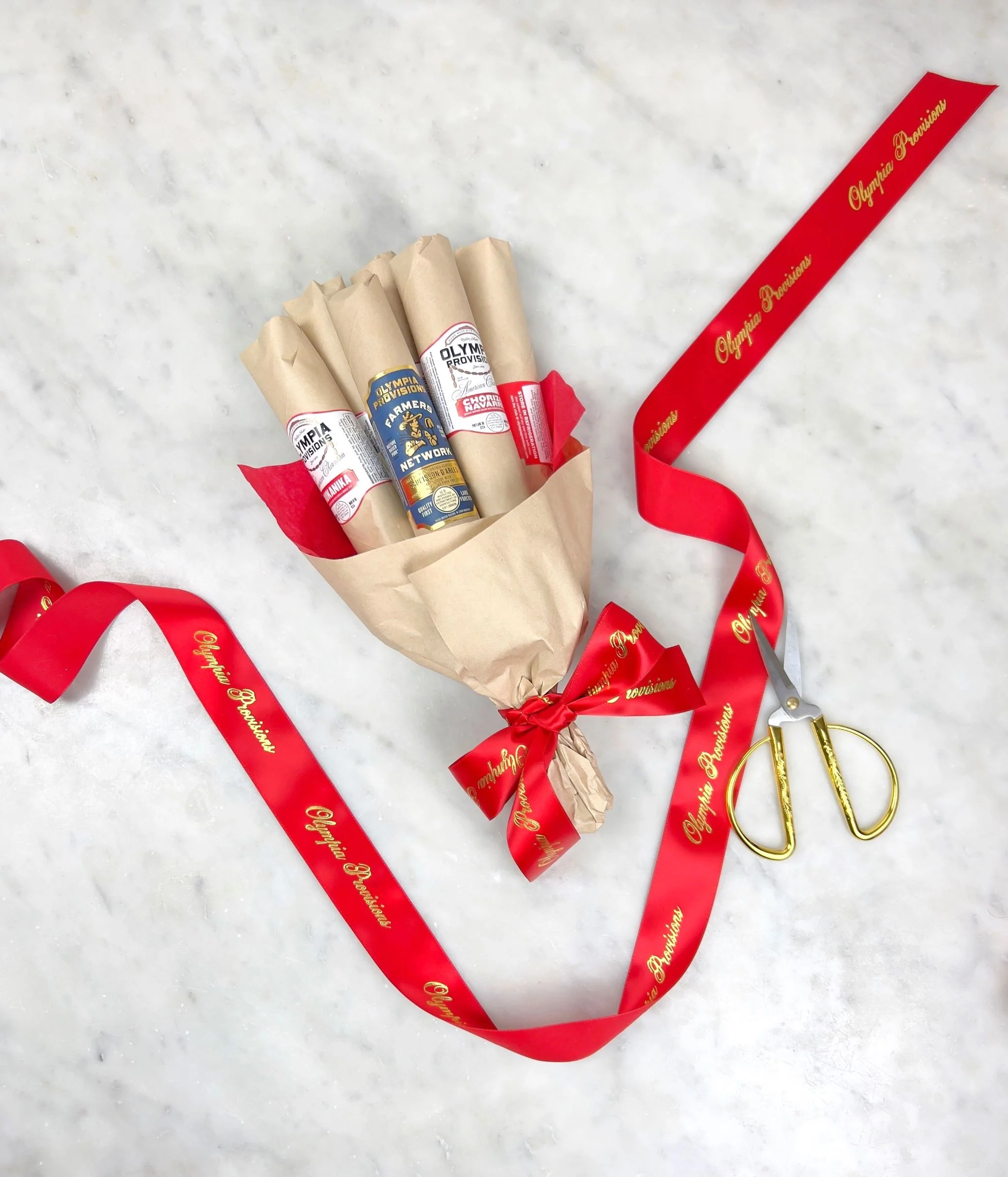 Salami Bouquet- 6 Stem - Image 3